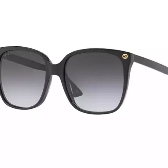 GUCCI GG0022S 57MM Square Cat Eye Sunglasses NWT $700 - Picture 6 of 9